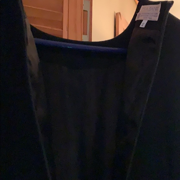 Long sleeve black dress by JoS A Bank sz 12 EUC - Picture 6 of 8